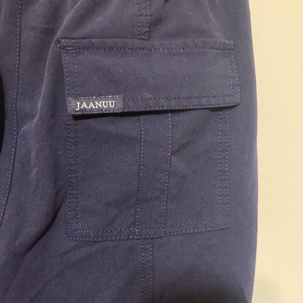 JAANUU Women’s Rose Zip Essentials Jogger Navy Blue Color Size Small - Picture 7 of 13